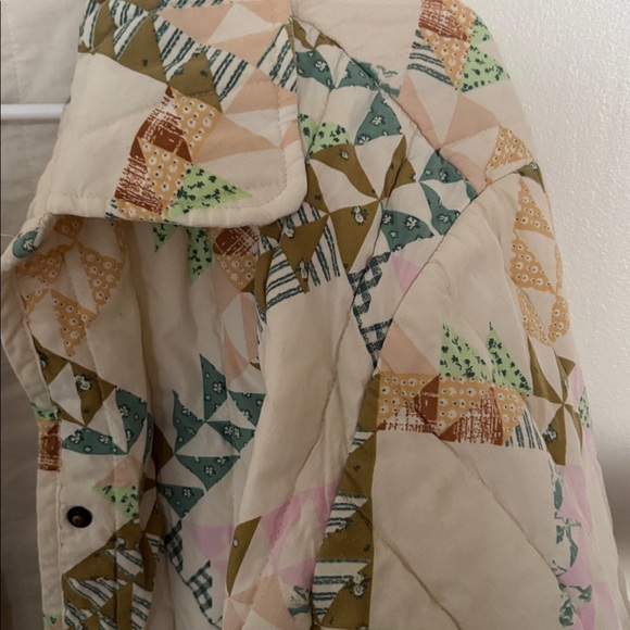 Universal Thread Multicolor Patchwork Utility Jacket - Picture 3 of 8